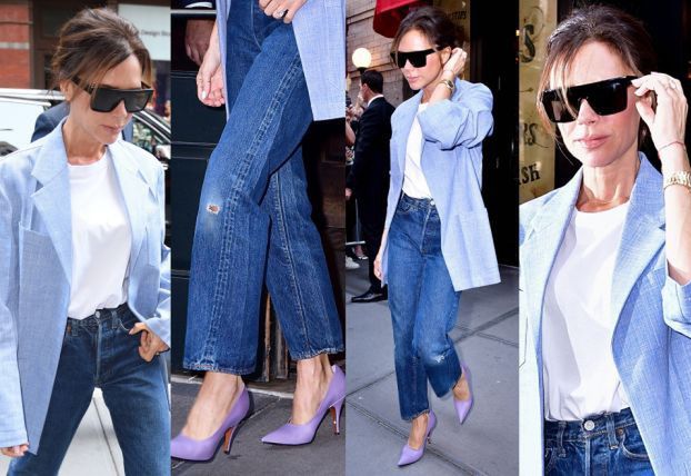 #TRENDY: Victoria Beckham w oversizowej marynarce