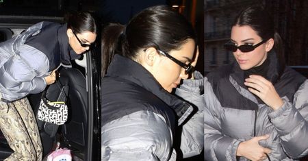 Wężowa Kendall Jenner "wypełza" na paryskie ulice skąpana w blasku fleszy