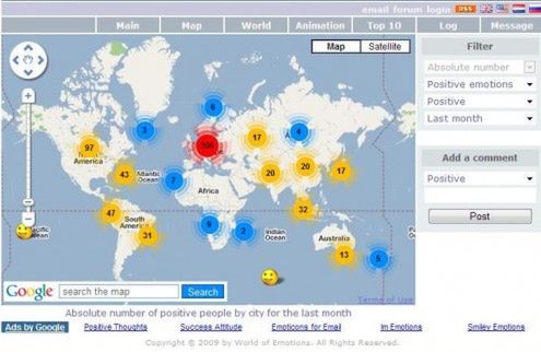 Na Google Maps zobaczysz, gdzie ludzie są najszczęśliwsi