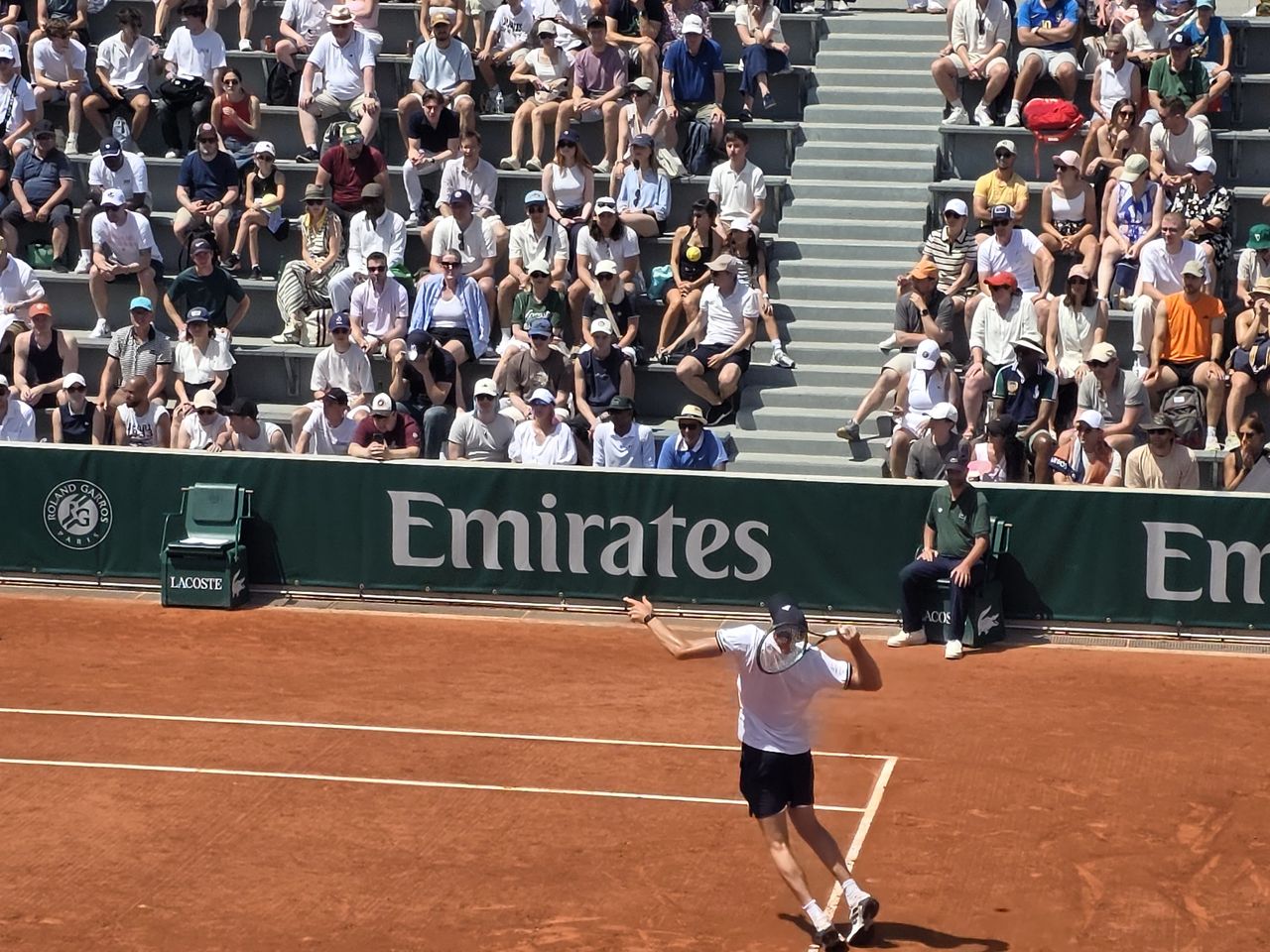 Mecze na kortach Roland Garros