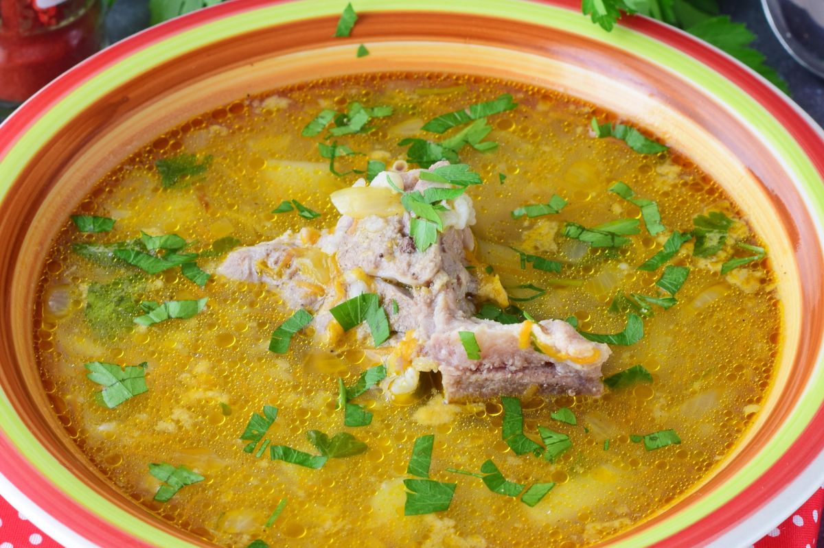 Spring symphony: Transforming Sunday broth into rice soup