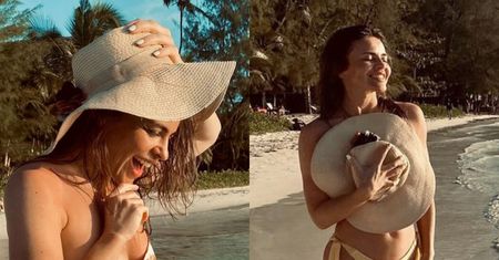 Edyta Herbuś odsłania wdzięki w bikini. Fani komentują: "Najpiękniejsza wśród gwiazd"
