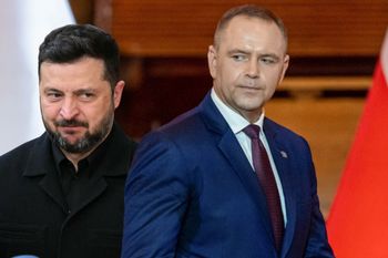 Kancelaria Nawrockiego mówi o "prowokacji Zełenskiego"