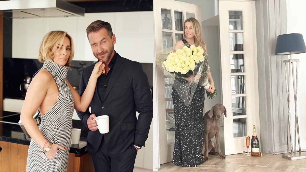 Piotr Kraśko z żoną i ich mieszkanie