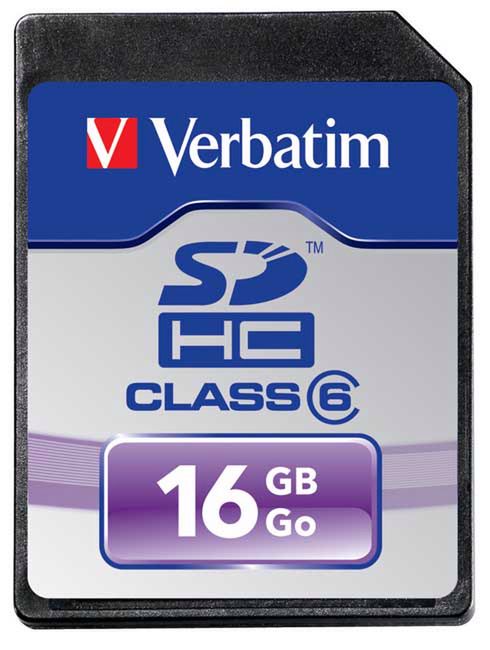 Karta pamięci Verbatim SDHC 16GB 1