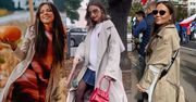 Celebrytki paradują w modnych trenczach. Wieniawa, Olejnik, Bomba (ZDJĘCIA)