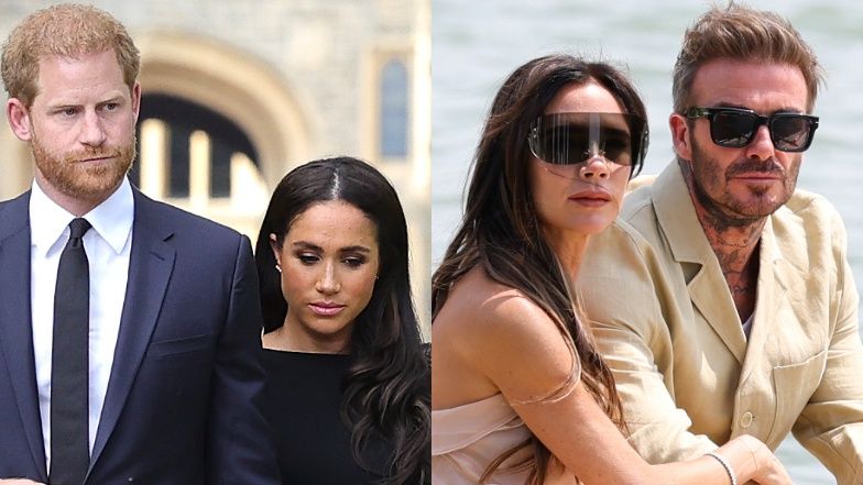 KONIEC wielkiej przyjaźni Beckhamów z Meghan Markle i księciem Harrym