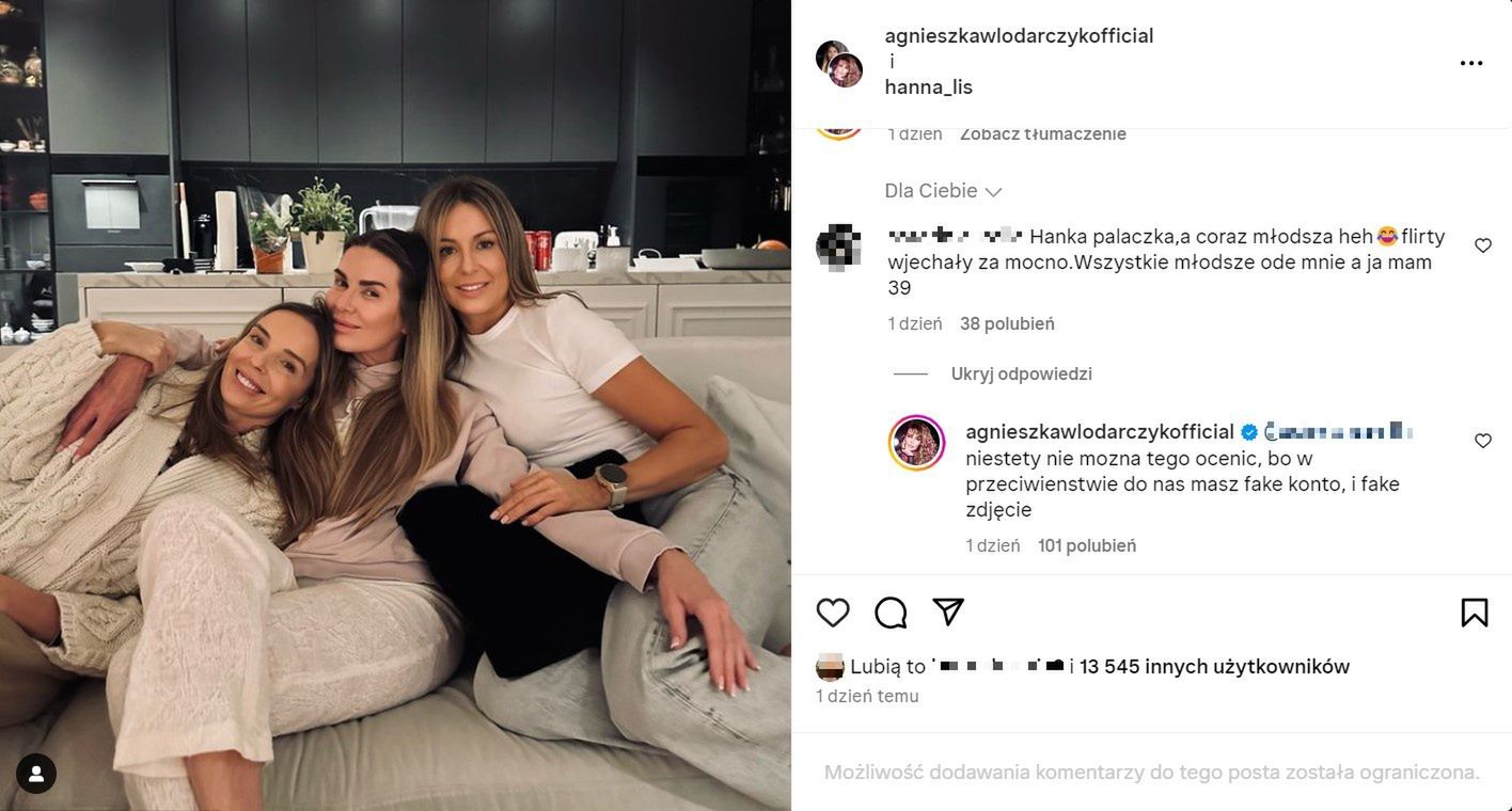 Agnieszka Włodarczyk odpowiada na ZGRYŹLIWY komentarz internautki