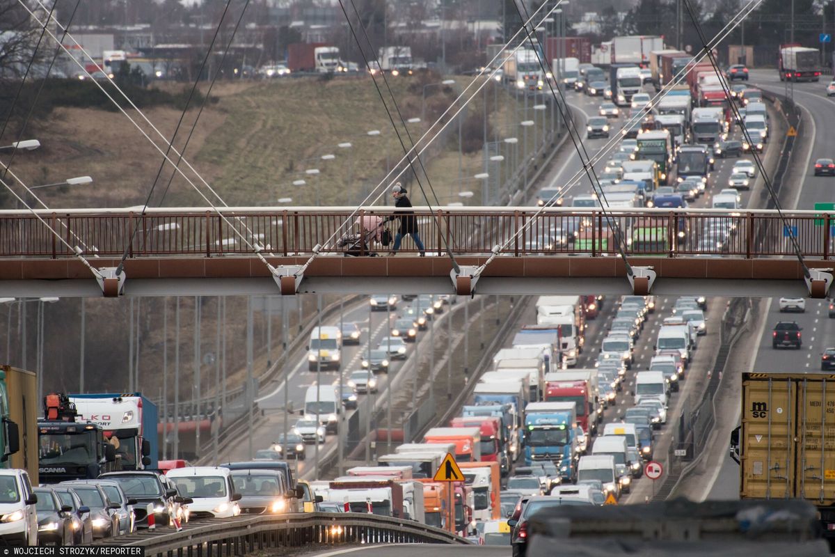 obwodnica, karambol, obwodnica trójmiasta Karambol w Trójmieście. Jedna osoba ranna