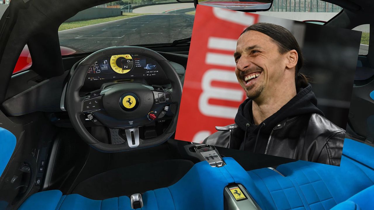 Zlatan Ibrahimović kupił nowe ferrari daytonę SP3