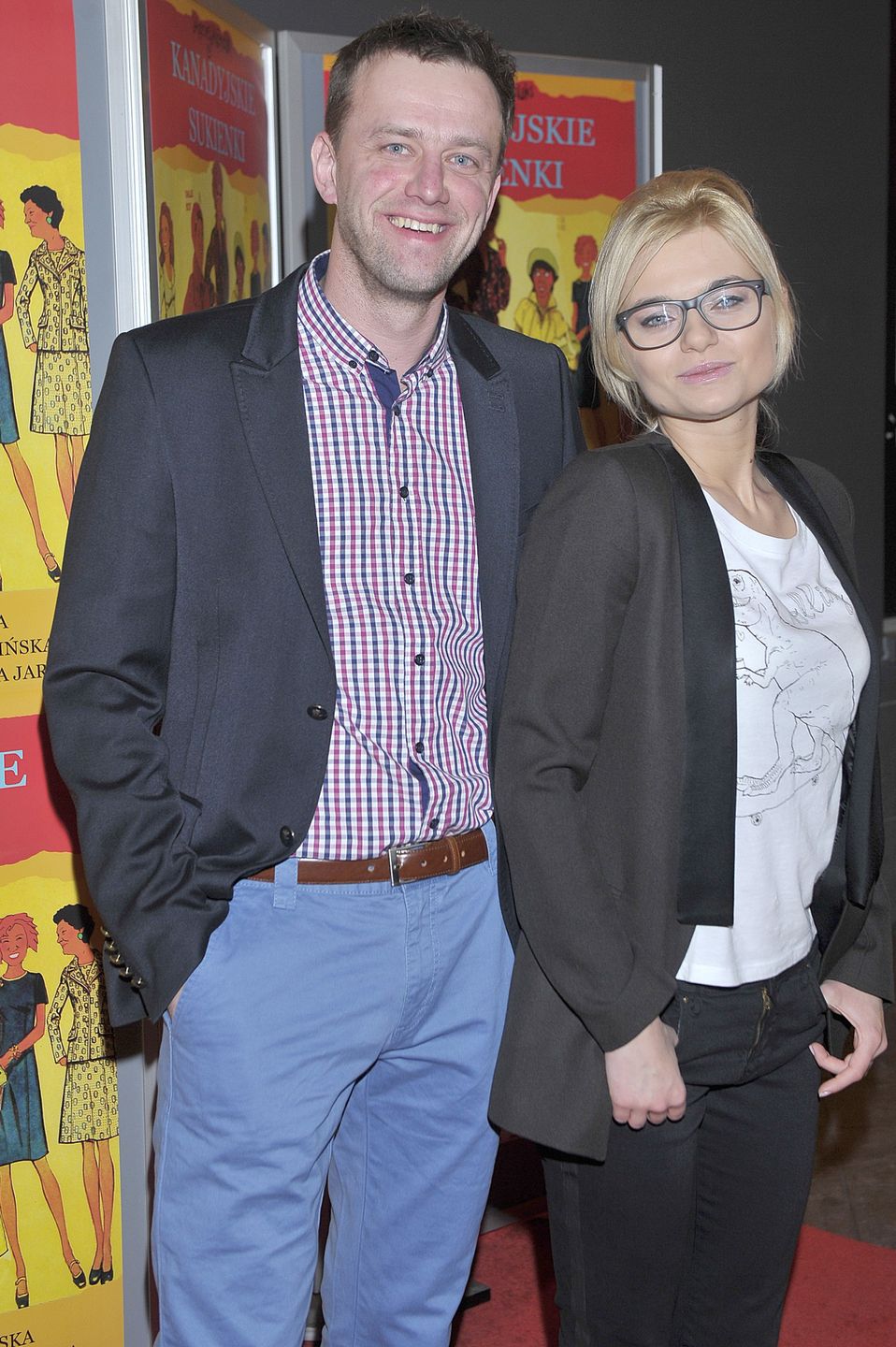 Emilia Komarnicka i Łukasz Konopka w 2013 roku