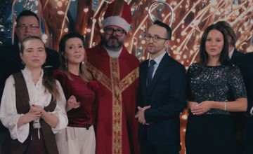 W telewizji wPolsce24 kolęda od dziennikarzy