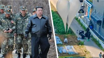 Alarm w Korei. Reżim Kima wystrzelił 90 balonów z odchodami
