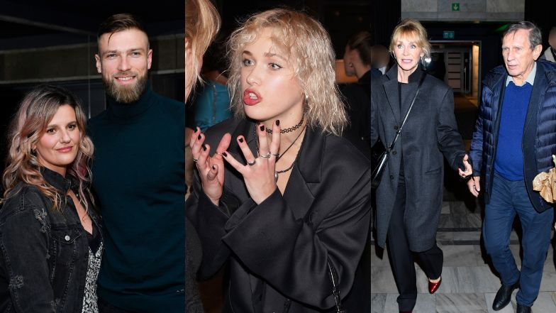 Gwiazdy na premierze spektaklu