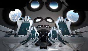 Virgin Galactic zaprezentowało kabinę do lotów w kosmos. Luksus za 250 tys. dol.