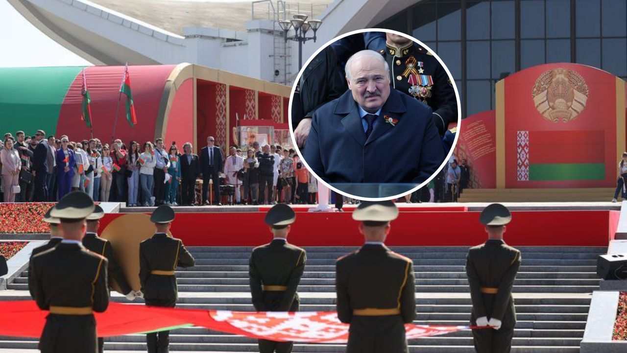 Święto bez Łukaszenki. Doniesienia o "lekarzach z Moskwy"