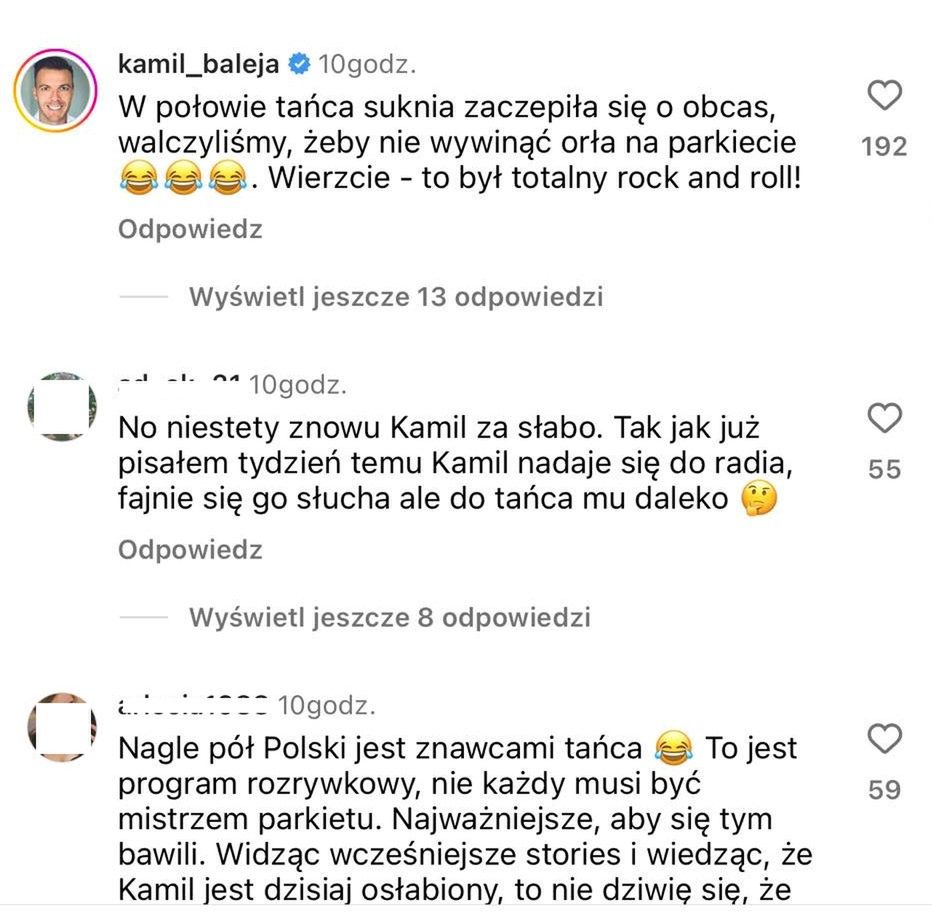 Kamil Baleja powinien odpaść z "Tańca z Gwiazdami"? 