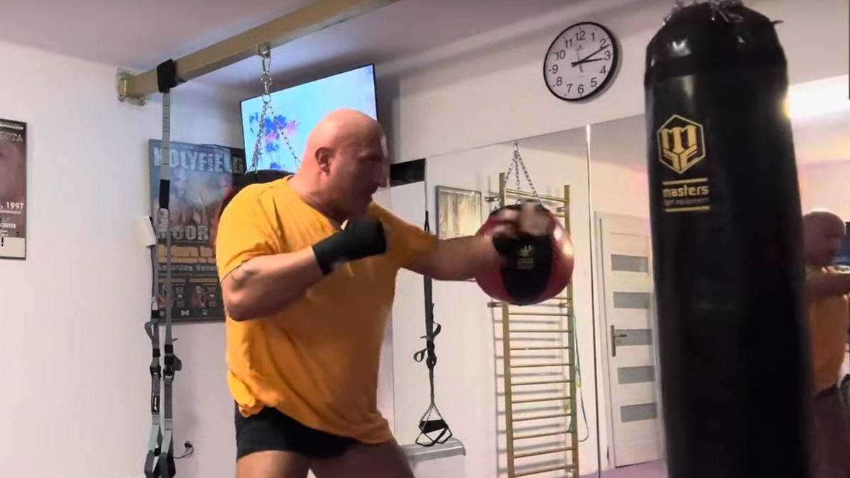 Na zdjęciu Marcin Najman