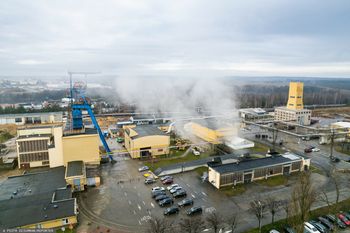 Wstrząs w kopalni Lubin. Trwa ewakuacja górników