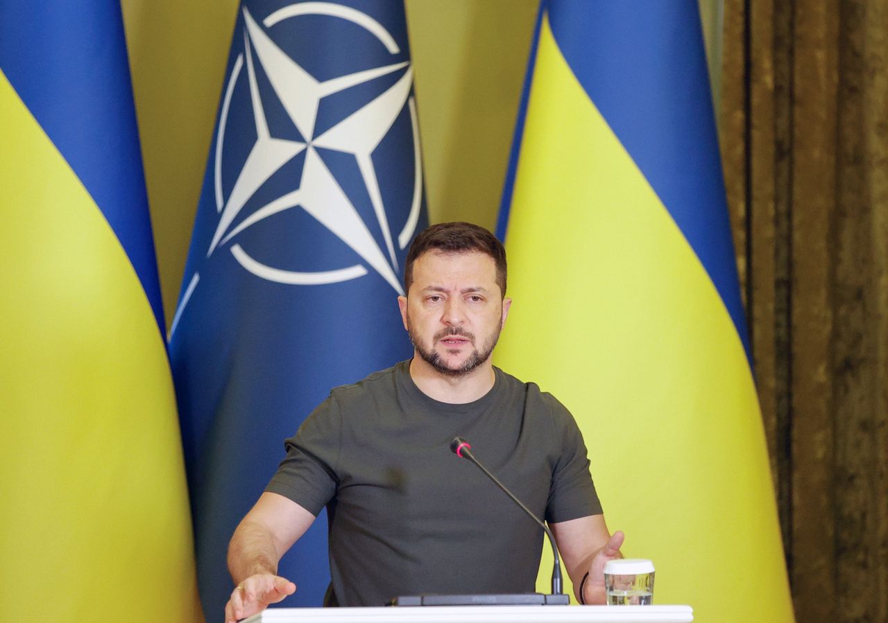 Zelensky on NATO. There is no doubt