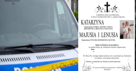 Poruszający nekrolog ofiar zabójcy z Tarnowa
