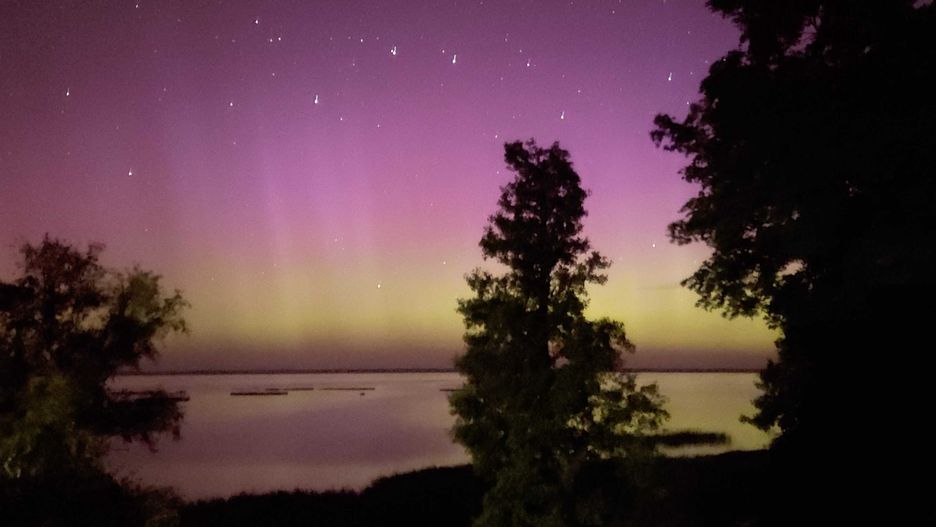 Zorza polarna nad Polską