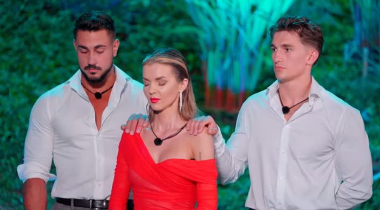 Marta, Tobiasz i Bartek podczas Rajskiego Rozdania