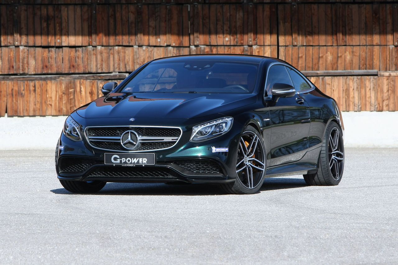 Bardzo szybki Mercedes-AMG S63 Coupe od G-Power