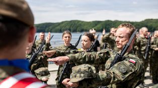 Terytorialsi z Przemyśla złożyli przysięgę w wyjątkowym miejscu
