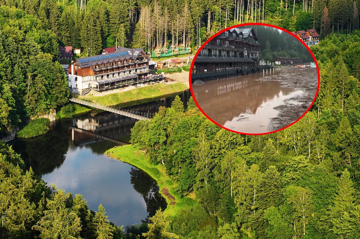 Hotel Maria Antonina położony jest tuż nad Jeziorem Bystrzyckim