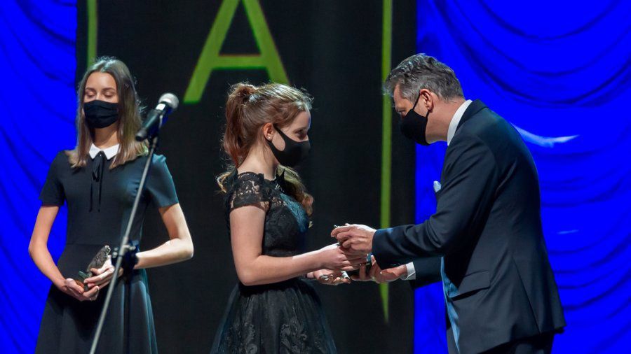 Bytom. Prezydent Mariusz Wołosz nagrodził wyróżniających się w mieście ludzi kultury.