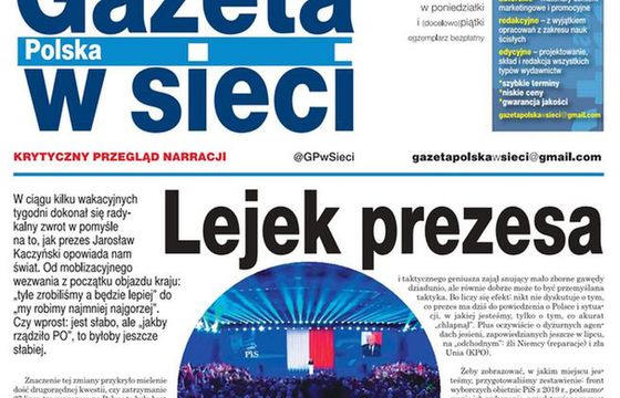 Były dziennikarz Polska Press ruszył z projektem „Gazeta Polska W Sieci”. „Pismo tworzone przez dziennikarzy, nie propagandystów”