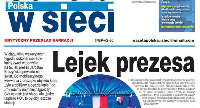 Były dziennikarz Polska Press ruszył z projektem „Gazeta Polska W Sieci”. „Pismo tworzone przez dziennikarzy, nie propagandystów”