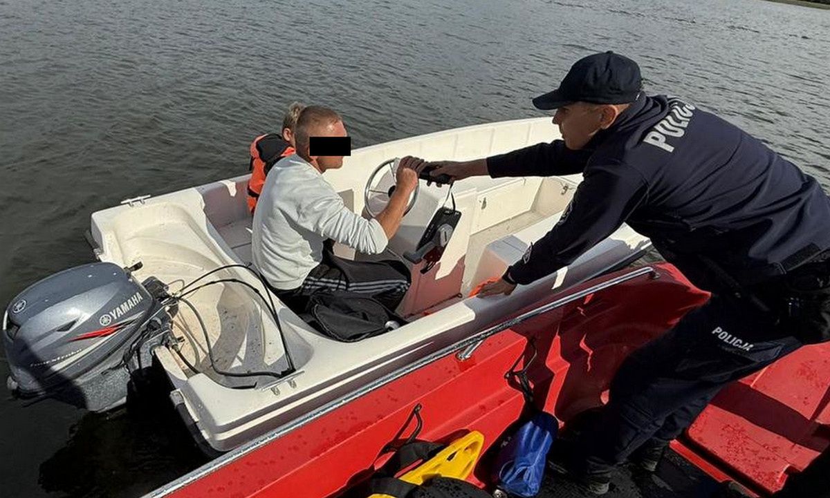 Bydgoszcz: 38-latek prowadził łódź motorową. Miał trzy promile