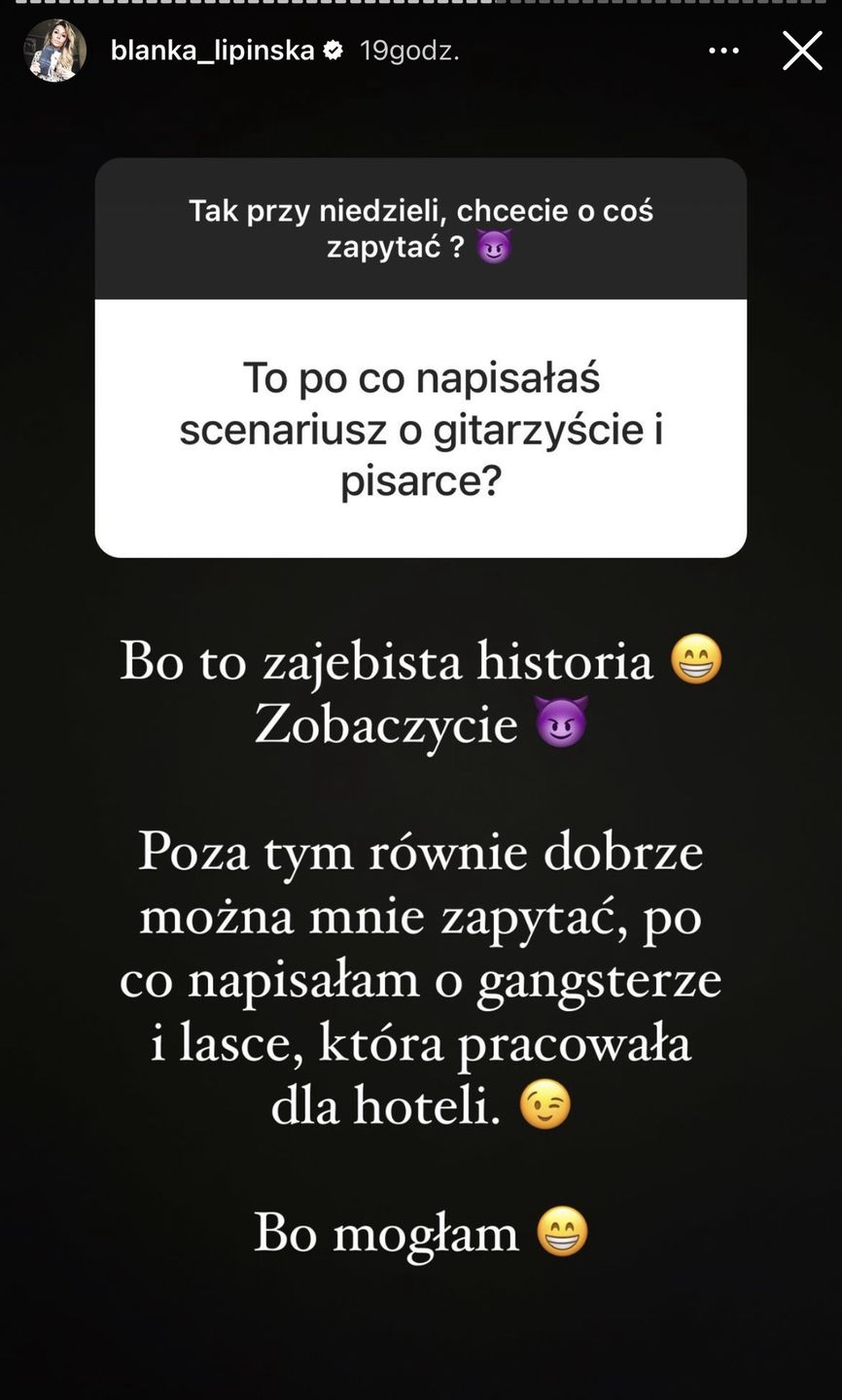 Blanka Lipińska publicznie rozlicza się z Baronem: "TO JA GO ZOSTAWIŁAM"