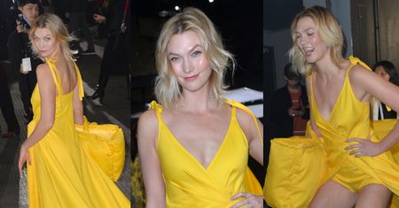 Karlie Kloss zamiata paryskie podłogi gigantycznym trenem