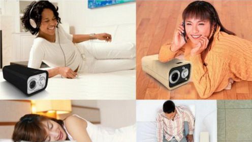 Poduszka z projektorem 1