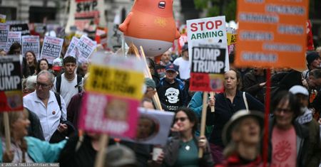 Trump w Wielkiej Brytanii. Protesty już od pierwszych minut