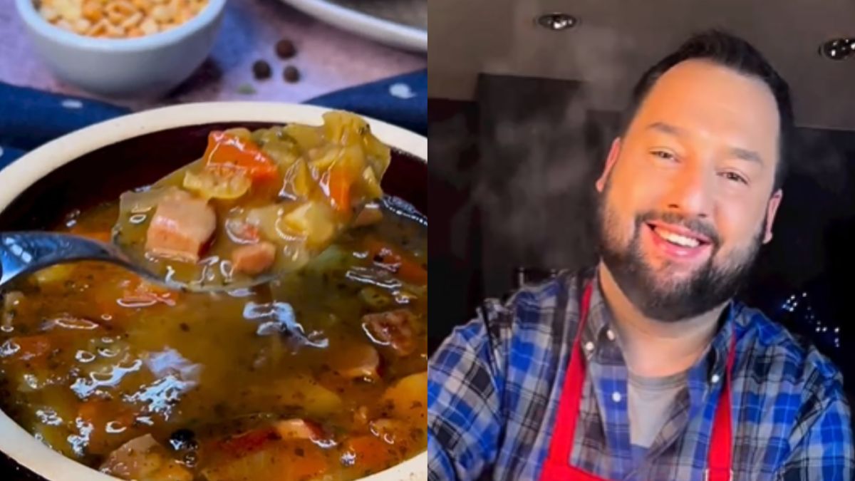 Zabija głód i rozgrzewa jak żadna inna zupa. Jan Kuroń pokazał, jak gotuje grochówkę