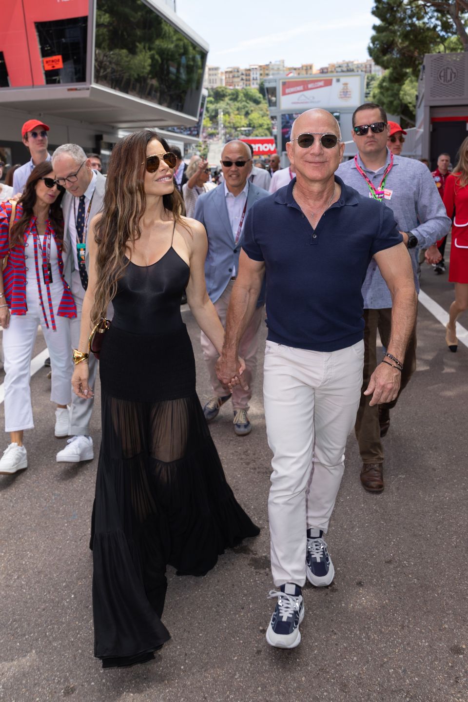 Jeff Bezos i Lauren Sánchez