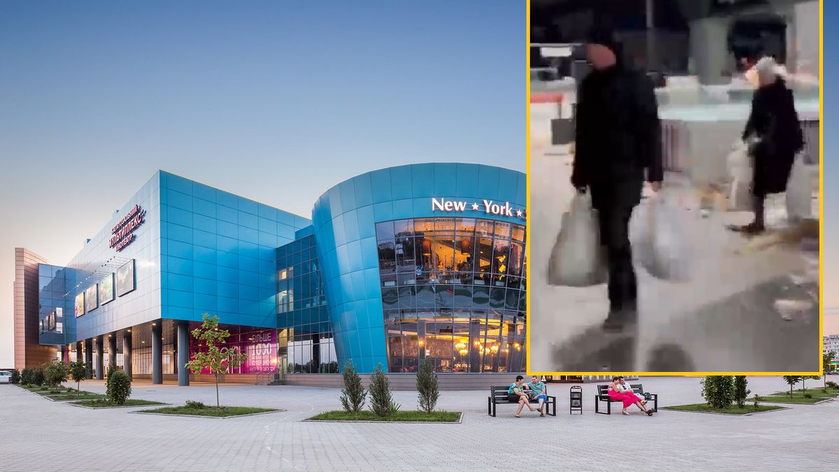 Ludzie plądrują sklepy 