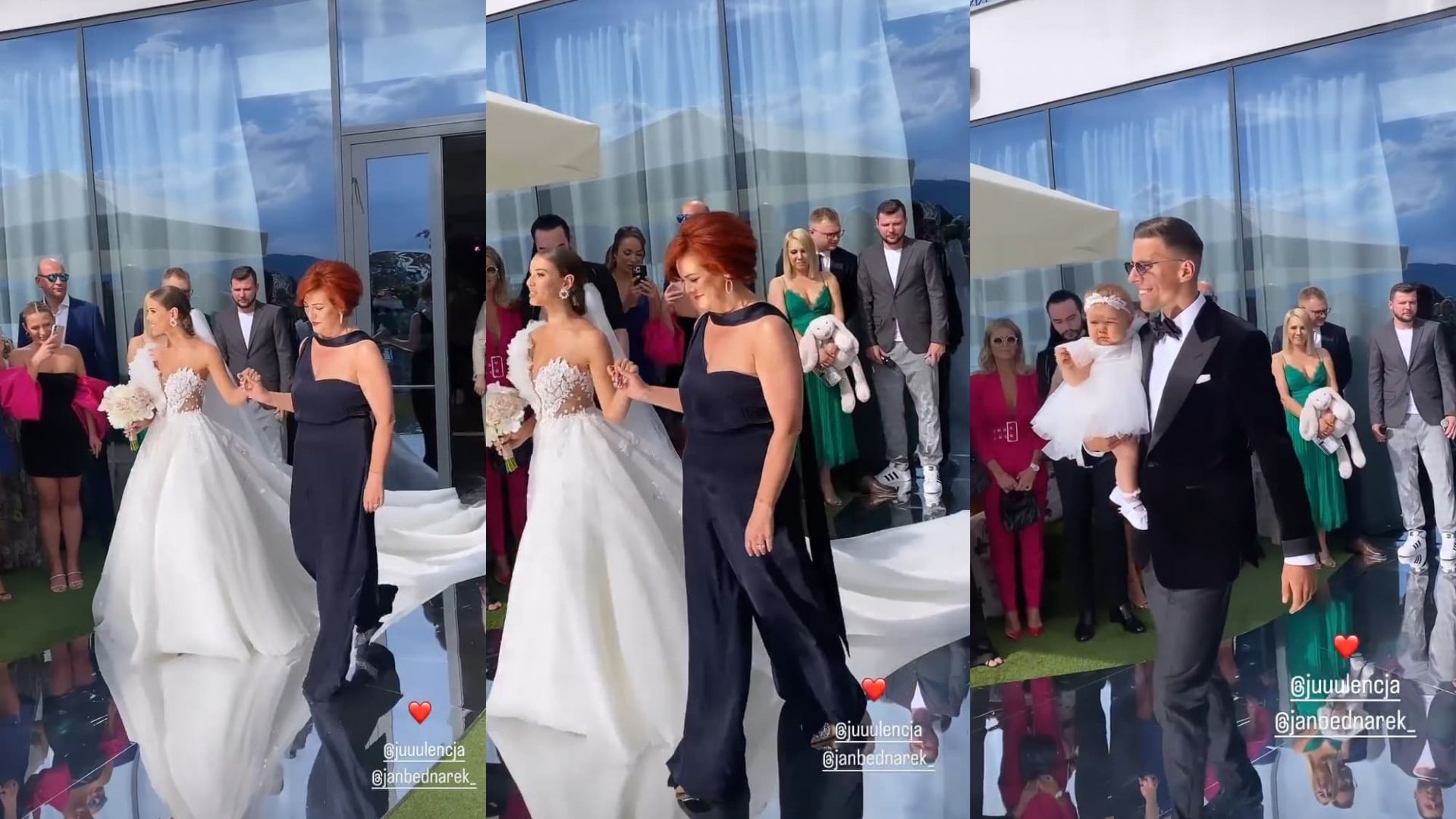 Tak wyglądało wystawne wesele Jana Bednarka i Julii Nowak 