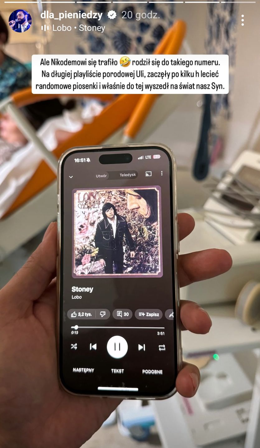 Paweł Svinarski pokazał narodziny syna na Instagramie