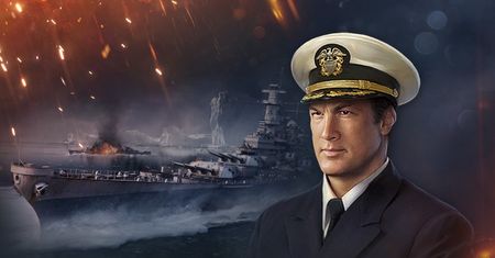 Steven Seagal jako kapitan okrętu w World of Warships
