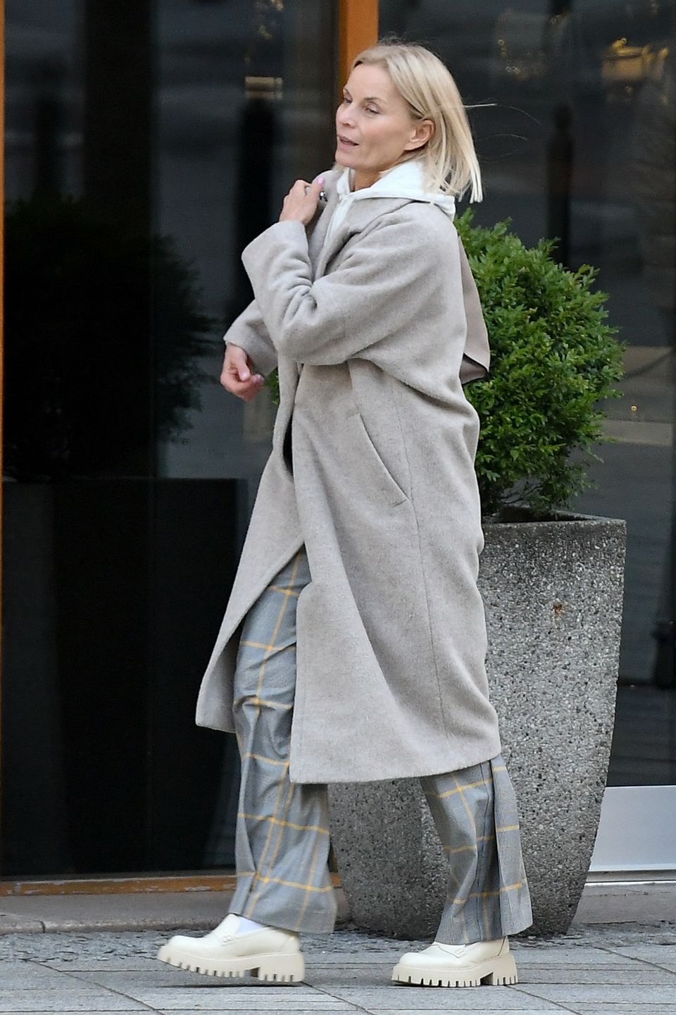 Małgorzata Foremniak na mieście