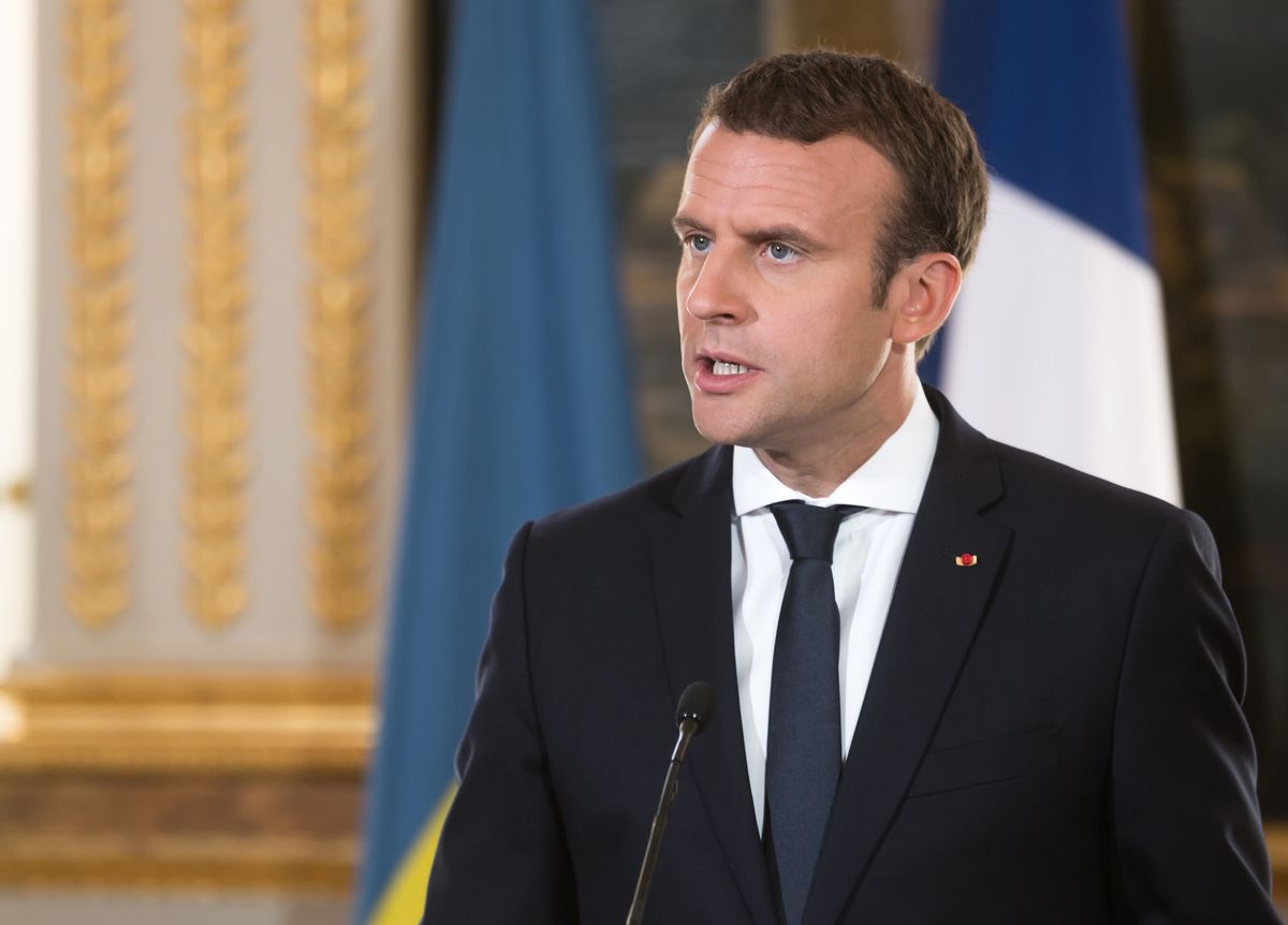 Emmanuel Macron, zdjęcie ilustracyjne 