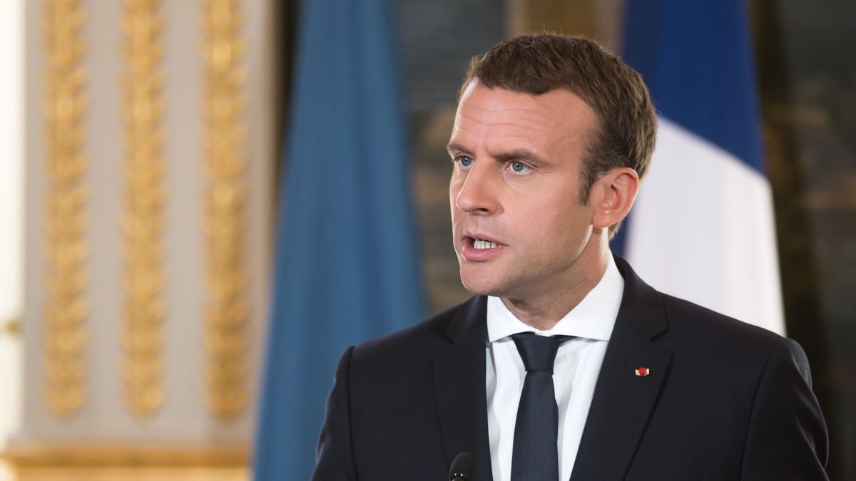 Emmanuel Macron, zdjęcie ilustracyjne 