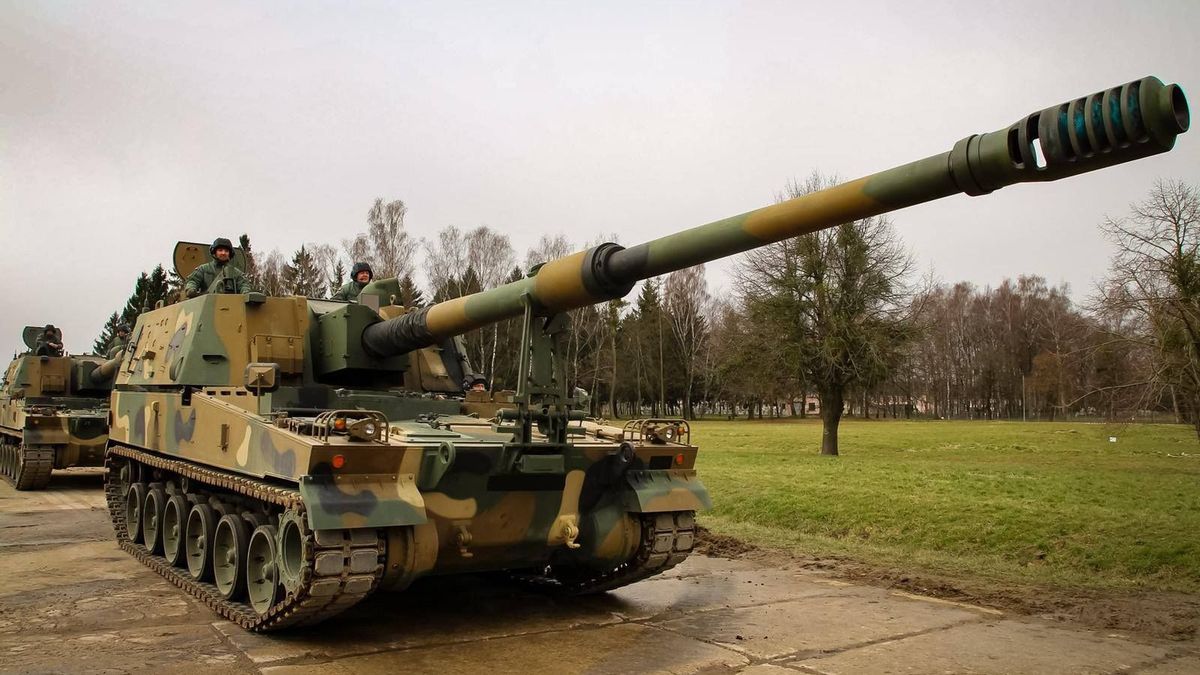 Armatohaubice K9 dostarczone do Braniewa