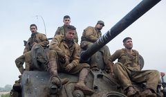 Brad Pitt zabija Niemców w filmie "Fury" (wideo)