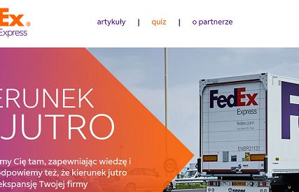 FedEx uruchomił platformę edukacyjną "Kierunek jutro"
